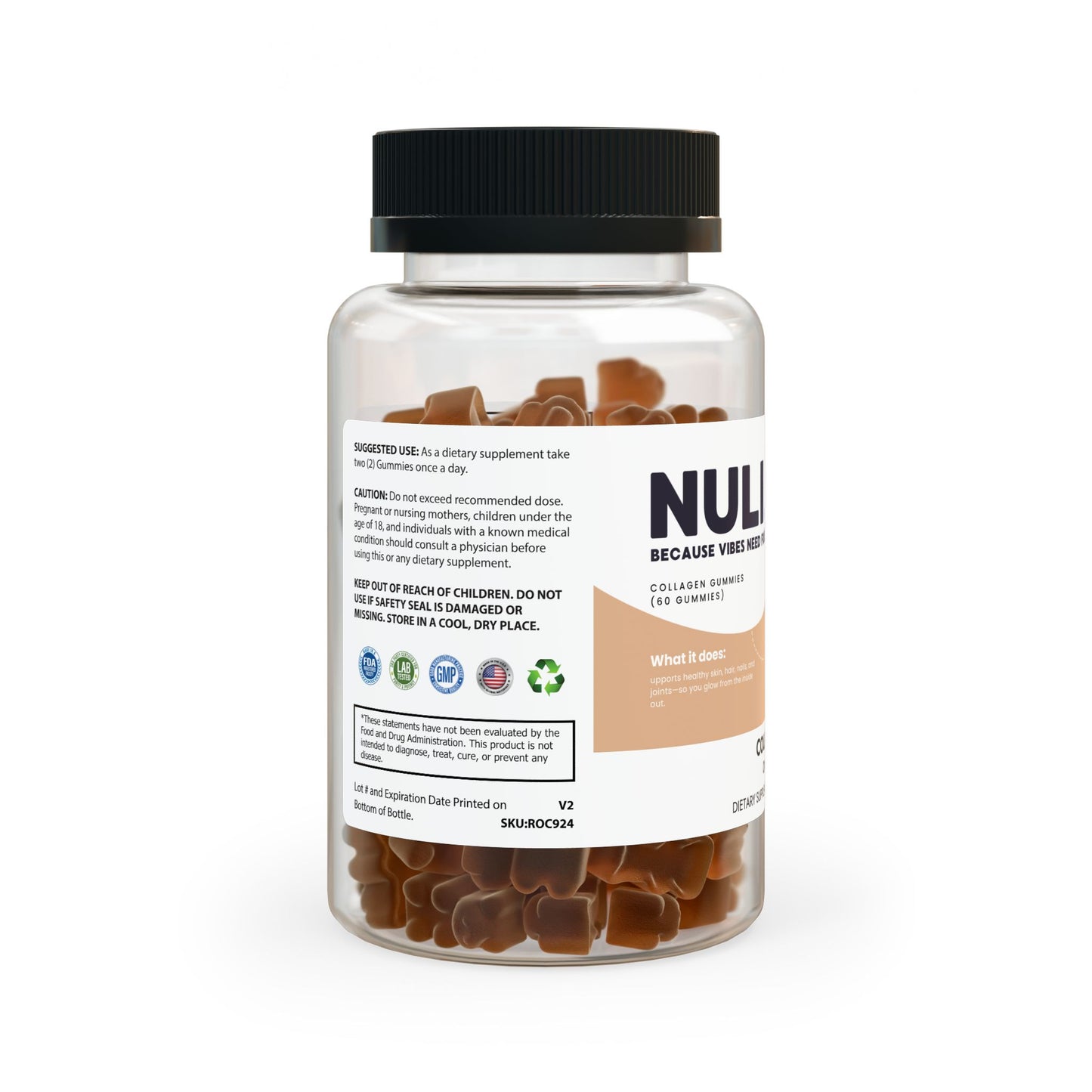 Collagen Peptides Gummies (60 Gummies)