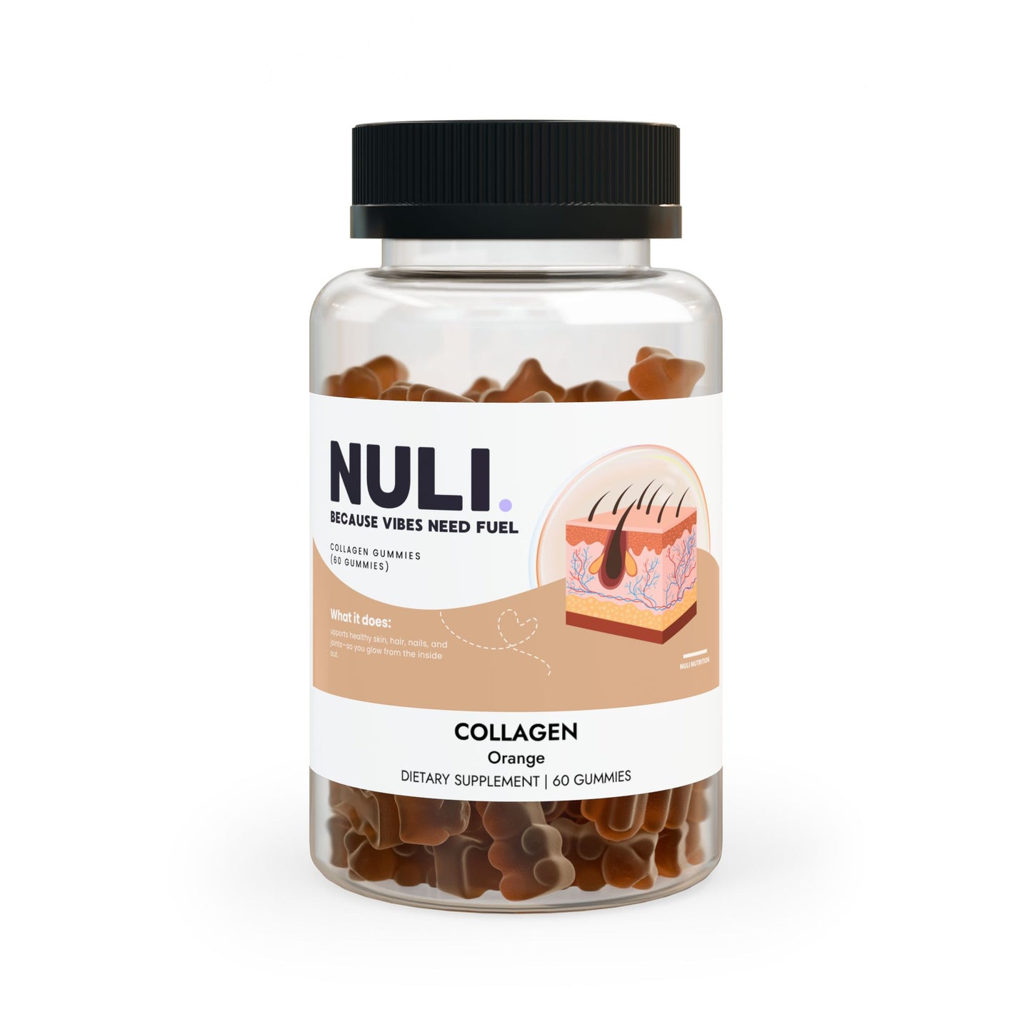 Collagen Peptides Gummies (60 Gummies)